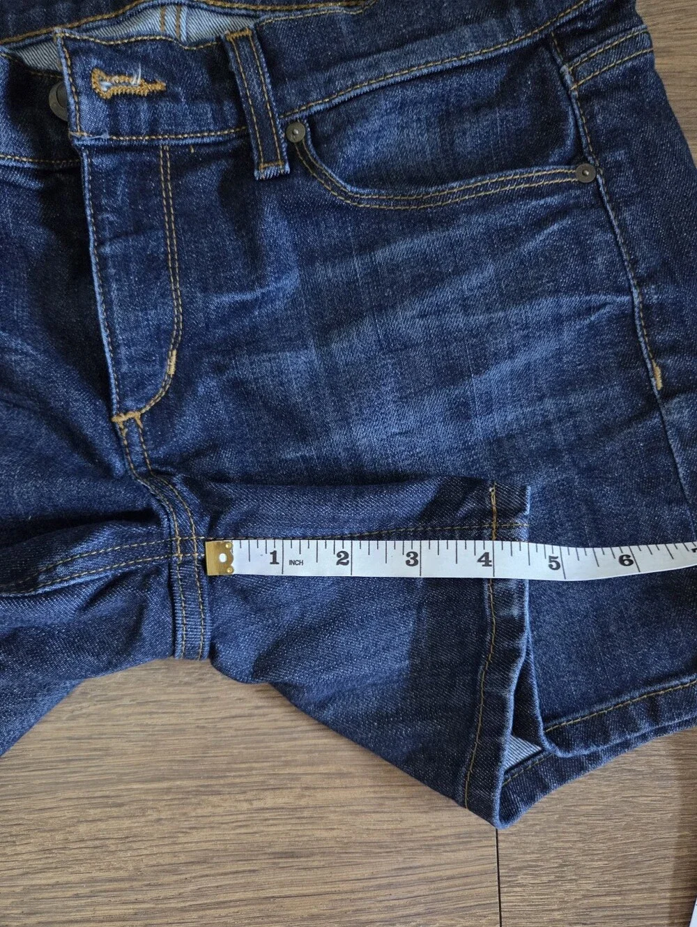 Joe's Jeans Indigo Denim Cutoff Shorts